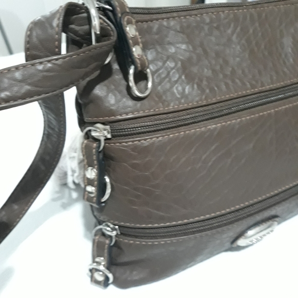 Rossetti Brown Crossbody Bag - Picture 2 of 12